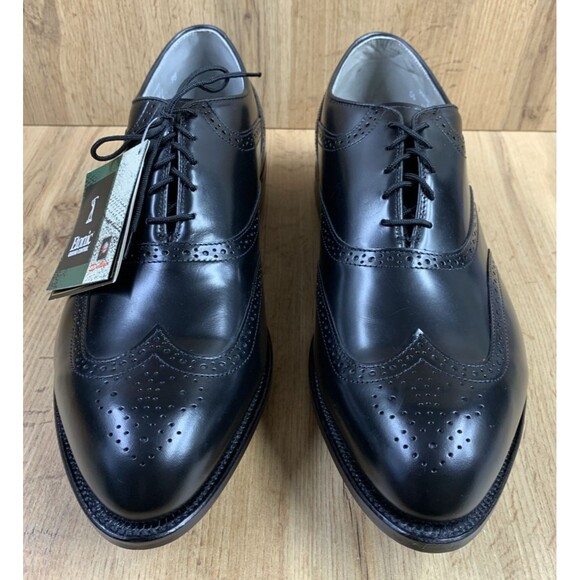 Etonic Men Oxfords Brogue Golf Shoes  Leather Gore-Tex Black Wide Size 12EEE main image 12